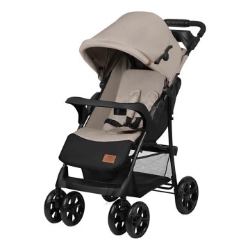 Lionelo - Passeggino sportivo EMMA PLUS beige/nero