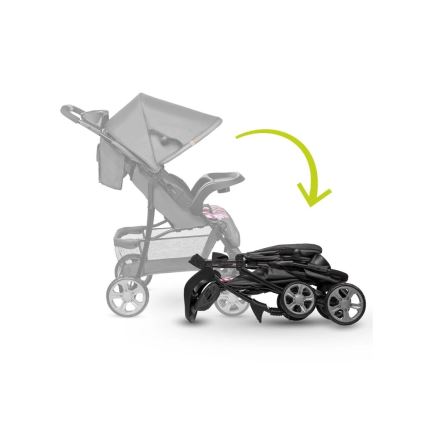 Lionelo - Passeggino sportivo EMMA PLUS grigio