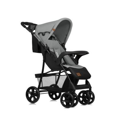 Lionelo - Passeggino sportivo EMMA PLUS grigio/nero