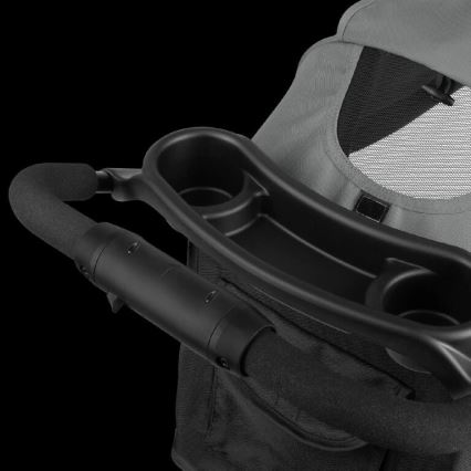 Lionelo - Passeggino sportivo EMMA PLUS grigio/nero