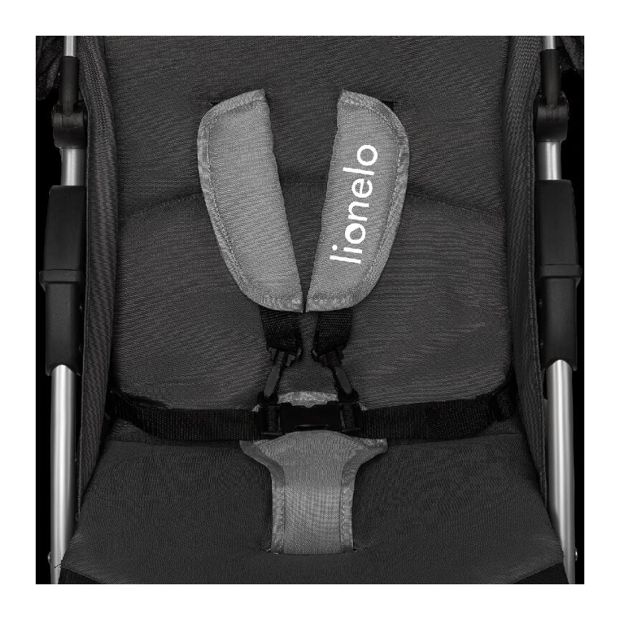 Lionelo - Passeggino sportivo EMMA PLUS nero