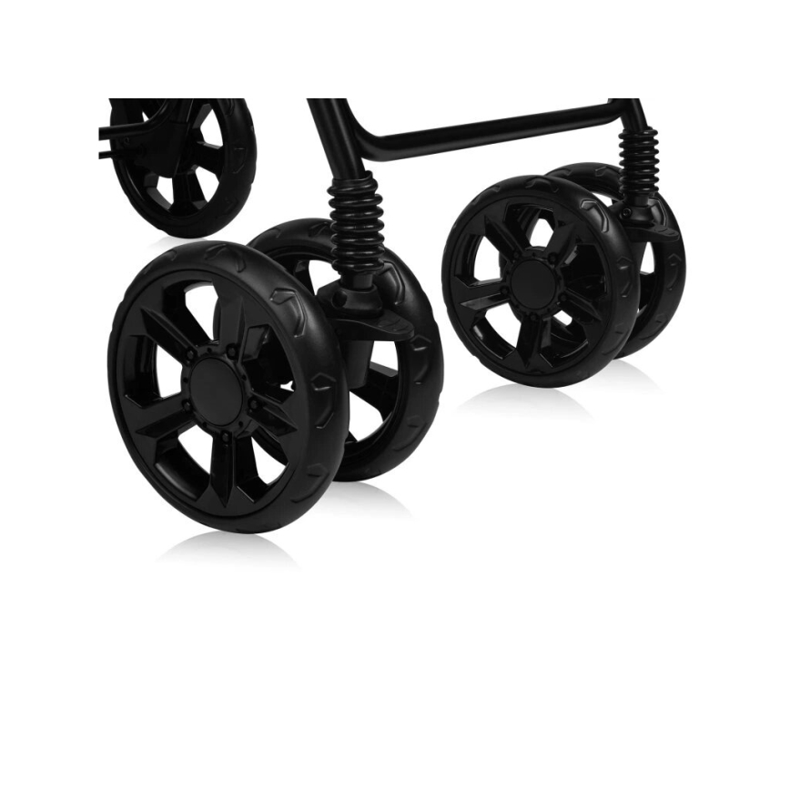 Lionelo - Passeggino sportivo EMMA PLUS rosso mattone/nero