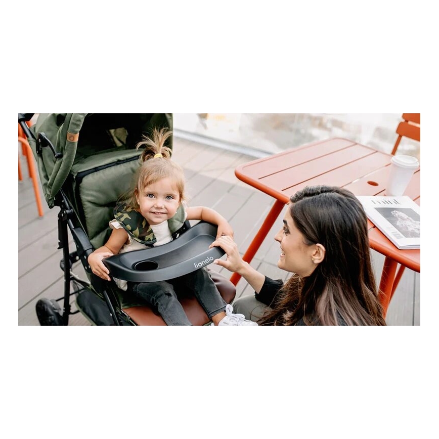 Lionelo - Passeggino sportivo EMMA PLUS verde