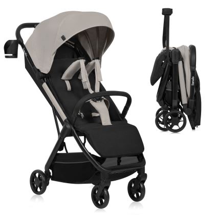 Lionelo - Passeggino sportivo JULIE AIR Beige Sabbia