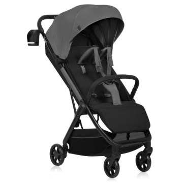 Lionelo - Passeggino sportivo JULIE AIR Grigio Pietra