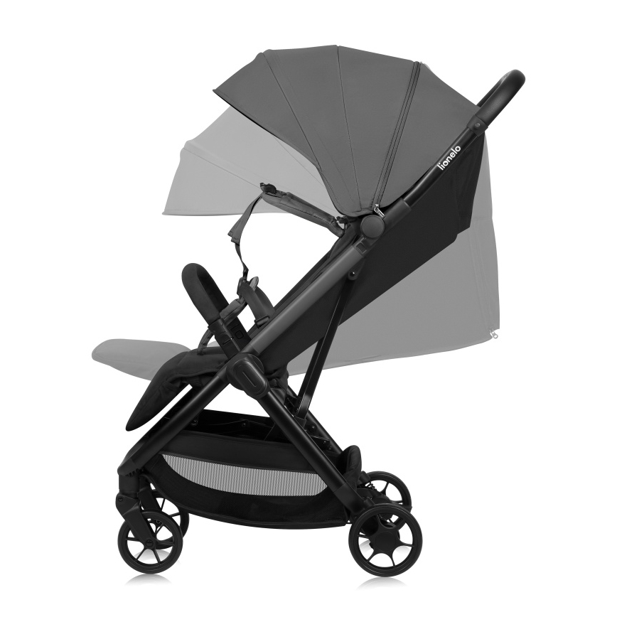 Lionelo - Passeggino sportivo JULIE AIR Grigio Pietra