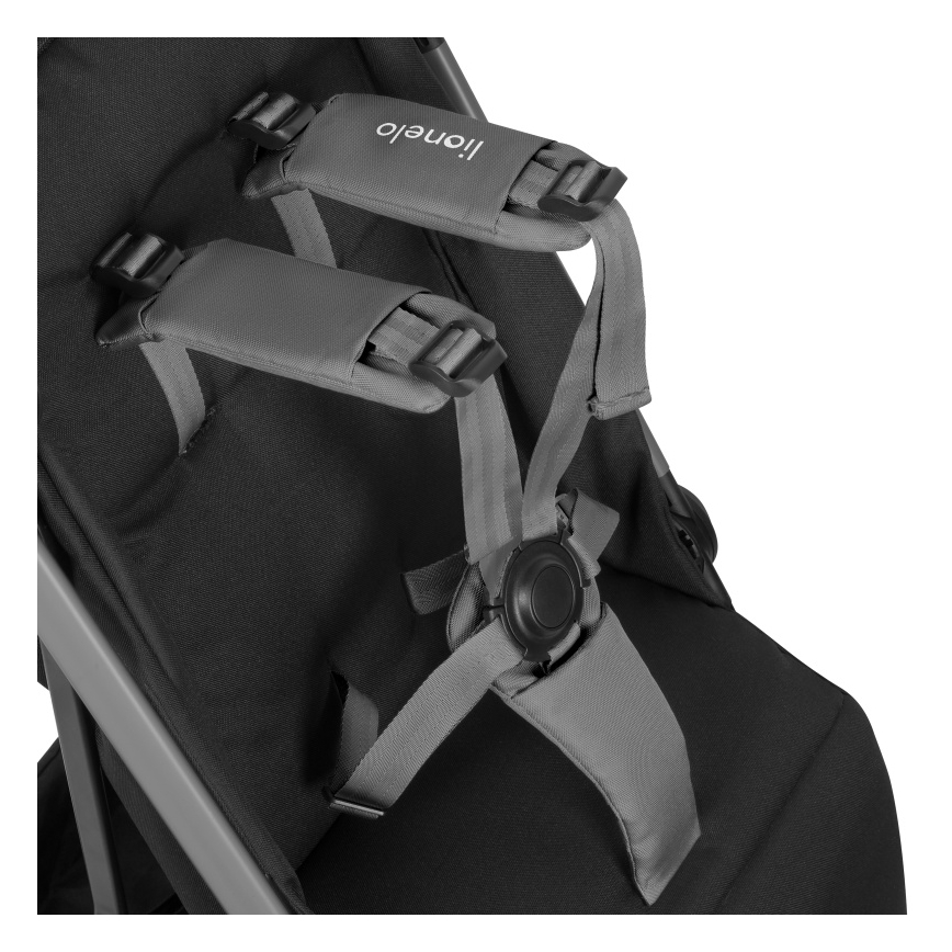 Lionelo - Passeggino sportivo JULIE AIR Grigio Pietra