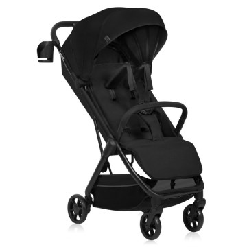 Lionelo - Passeggino sportivo JULIE AIR Nero Onice