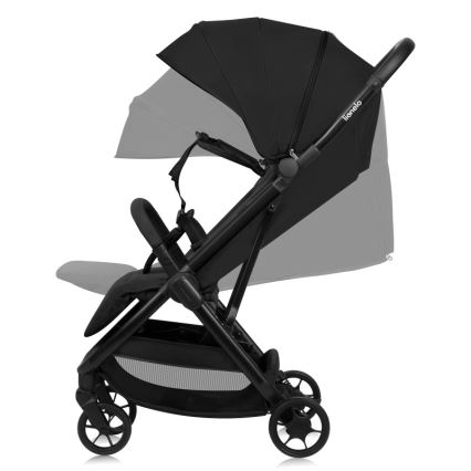Lionelo - Passeggino sportivo JULIE AIR Nero Onice