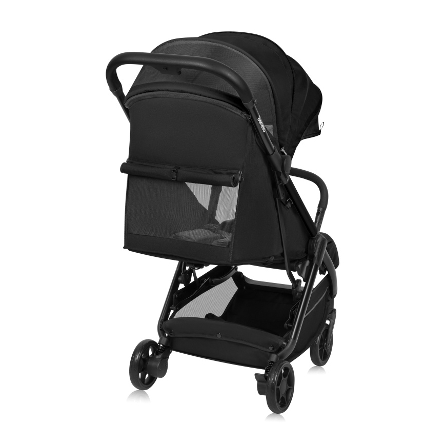 Lionelo - Passeggino sportivo JULIE AIR Nero Onice