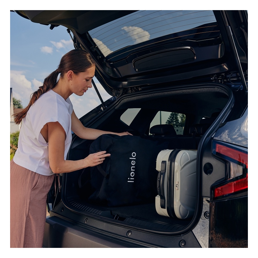 Lionelo - Passeggino sportivo JULIE ONE Nero
