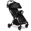 Lionelo - Passeggino sportivo JULIE ONE Nero/Oro