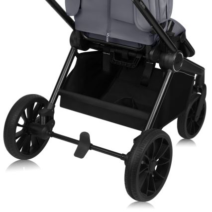 Lionelo - Passeggino sportivo MIKA PLUS Grigio pietra