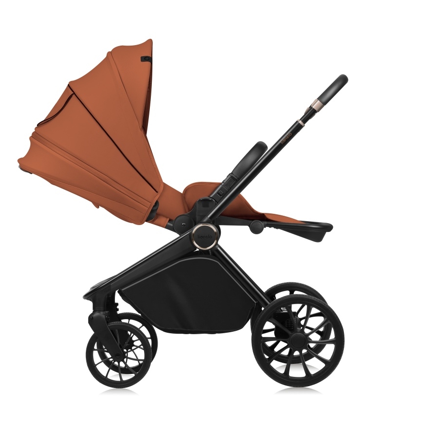Lionelo - Passeggino sportivo MIKA PLUS Marrone ruggine