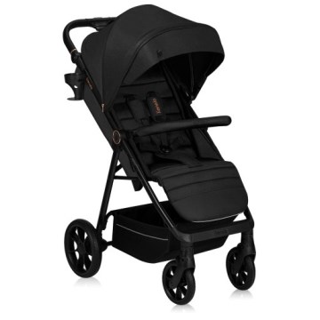 Lionelo - Passeggino sportivo MIRA Nero Onice