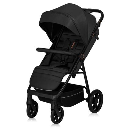 Lionelo - Passeggino sportivo MIRA Nero Onice