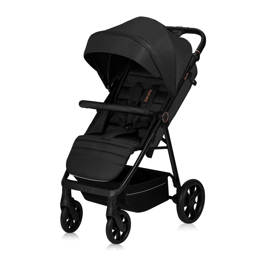 Lionelo - Passeggino sportivo MIRA Nero Onice