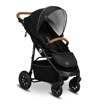 Lionelo - Passeggino sportivo NATT Nero Onice