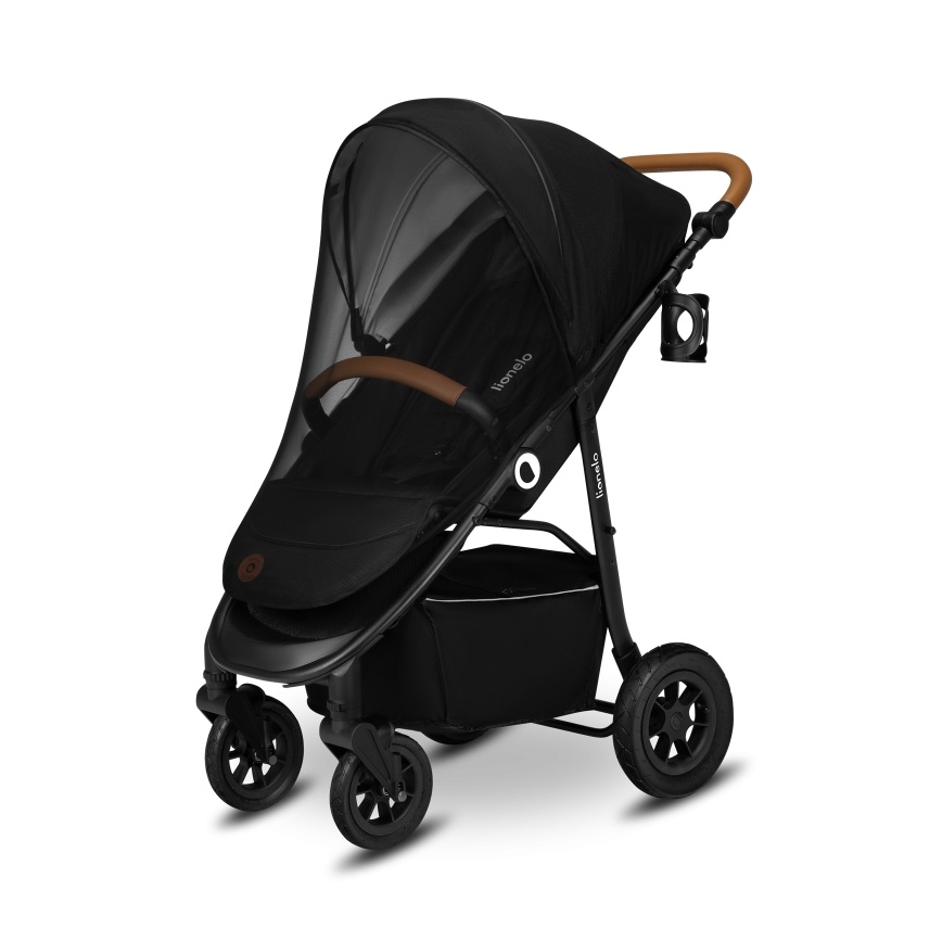 Lionelo - Passeggino sportivo NATT Nero Onice