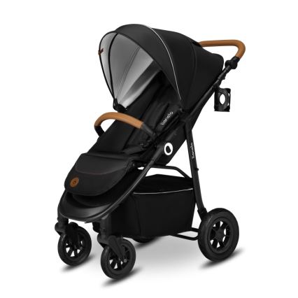 Lionelo - Passeggino sportivo NATT Nero Onice