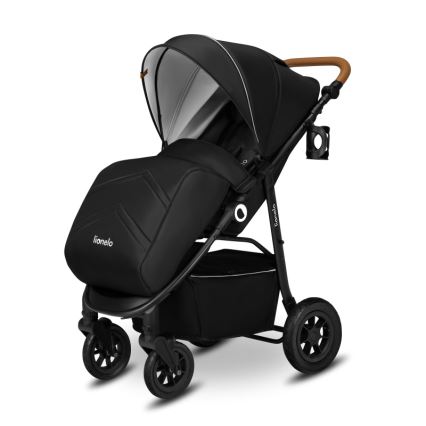 Lionelo - Passeggino sportivo NATT Nero Onice