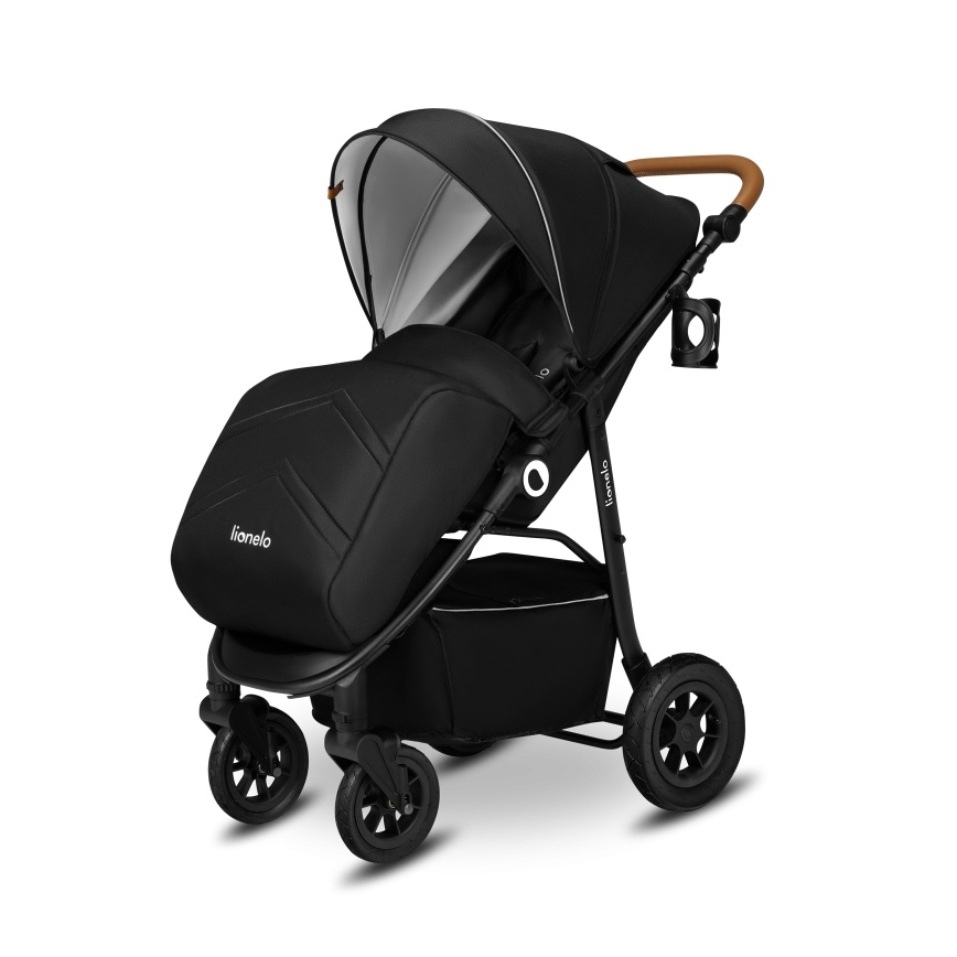 Lionelo - Passeggino sportivo NATT Nero Onice