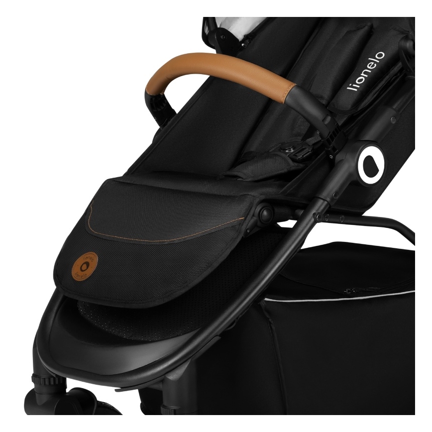 Lionelo - Passeggino sportivo NATT Nero Onice
