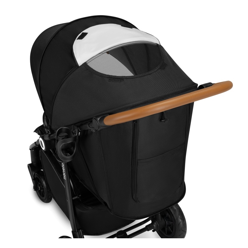 Lionelo - Passeggino sportivo NATT Nero Onice
