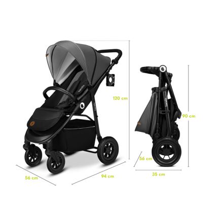 Lionelo - Passeggino sportivo NATT Sabbia