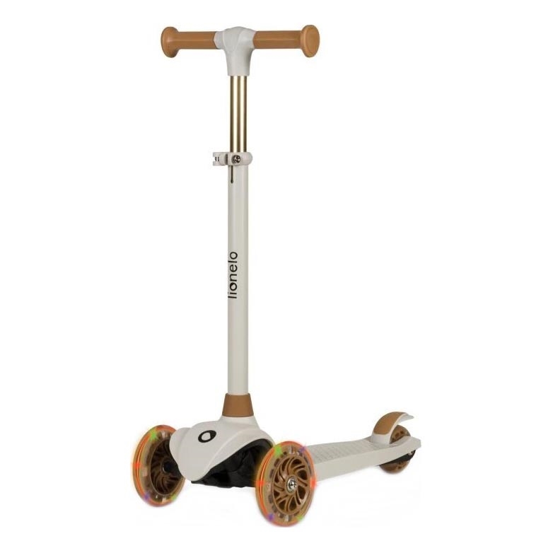 Lionelo - Per bambini scooter JESSY 3xAA beige