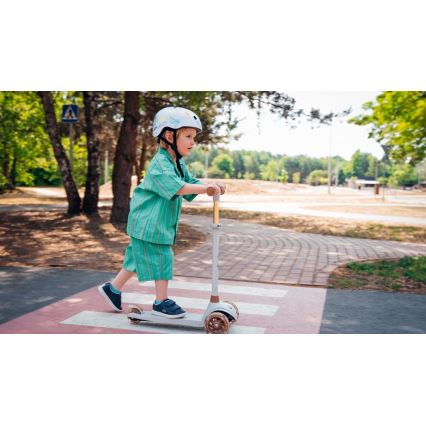 Lionelo - Per bambini scooter JESSY 3xAA rosa
