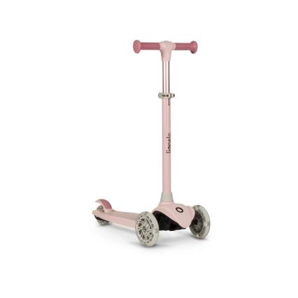 Lionelo - Per bambini scooter JESSY 3xAA rosa