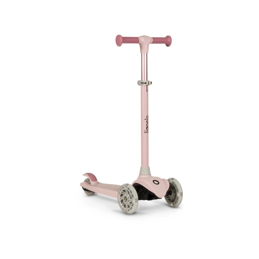 Lionelo - Per bambini scooter JESSY 3xAA rosa