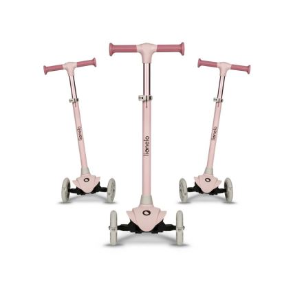 Lionelo - Per bambini scooter JESSY 3xAA rosa