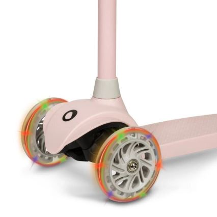Lionelo - Per bambini scooter JESSY 3xAA rosa