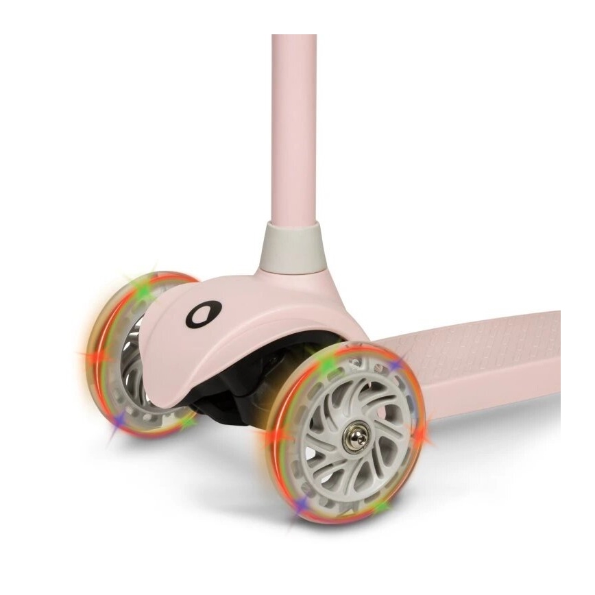 Lionelo - Per bambini scooter JESSY 3xAA rosa