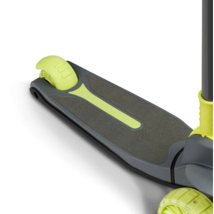 Lionelo - Per bambini scooter TIMMY 3xAA verde/grigio