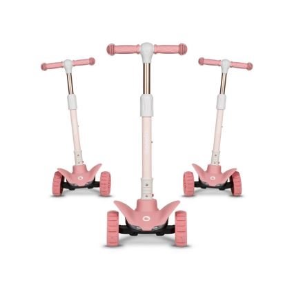 Lionelo - Per bambini scooter TIMMY rosa