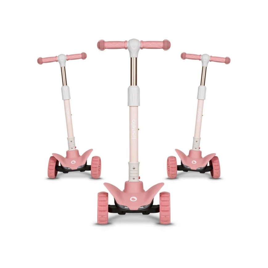 Lionelo - Per bambini scooter TIMMY rosa