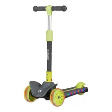 Lionelo - Per bambini scooter TIMMY verde/grigio