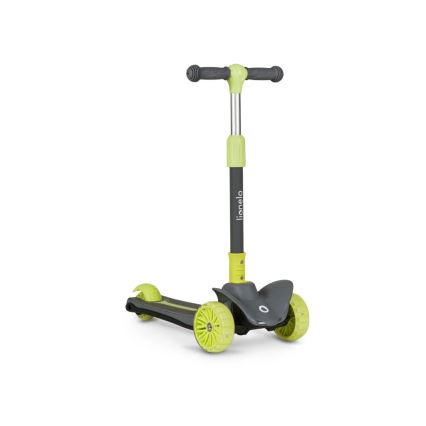 Lionelo - Per bambini scooter TIMMY verde/grigio