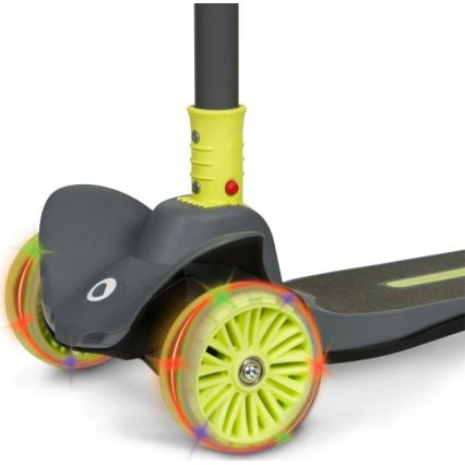 Lionelo - Per bambini scooter TIMMY verde/grigio