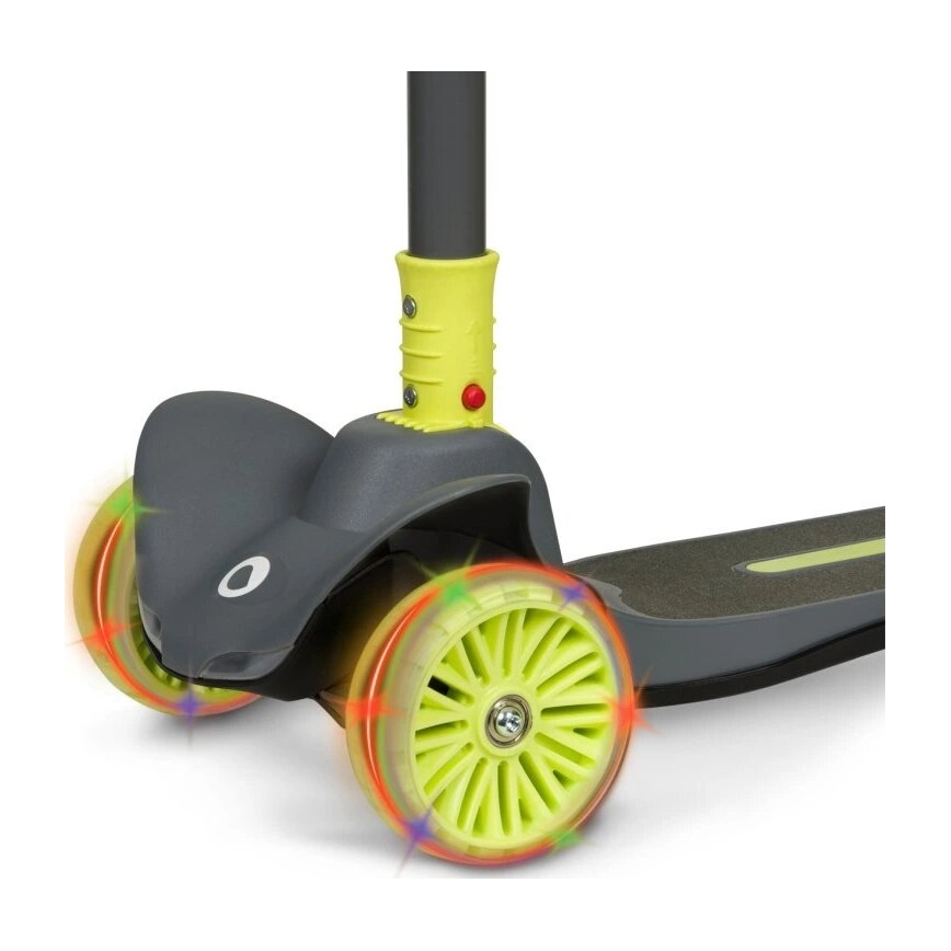 Lionelo - Per bambini scooter TIMMY verde/grigio