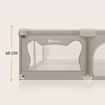 Lionelo - Recinto da gioco WILLOW XL beige