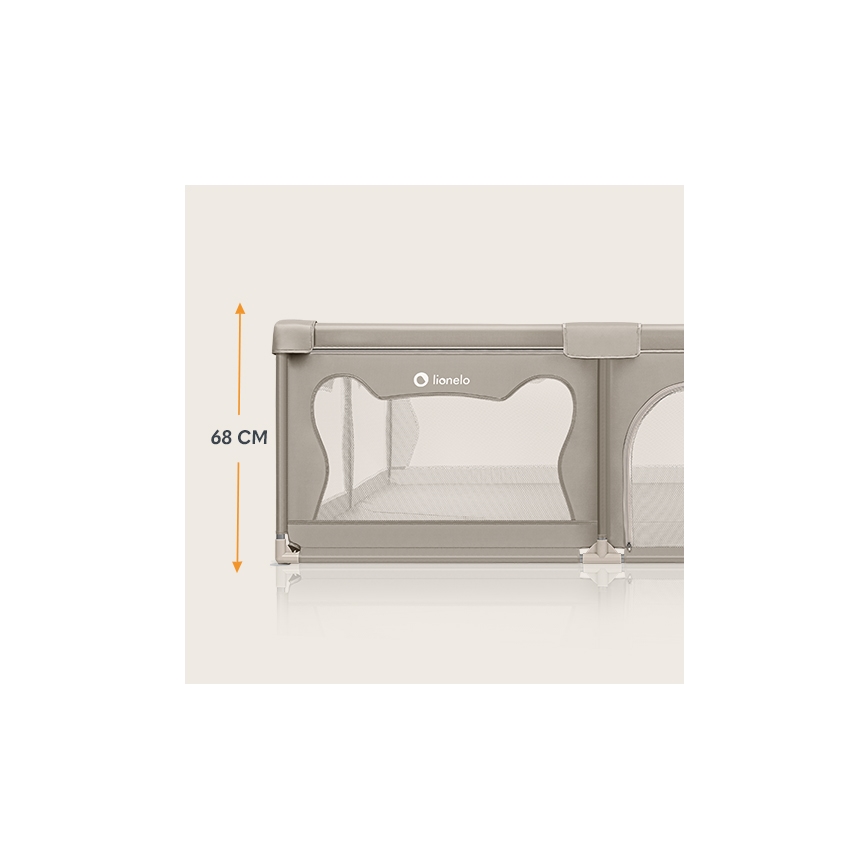 Lionelo - Recinto da gioco WILLOW XL beige