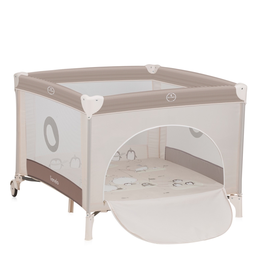 Lionelo - Recinto gioco BONNIE, beige sabbia
