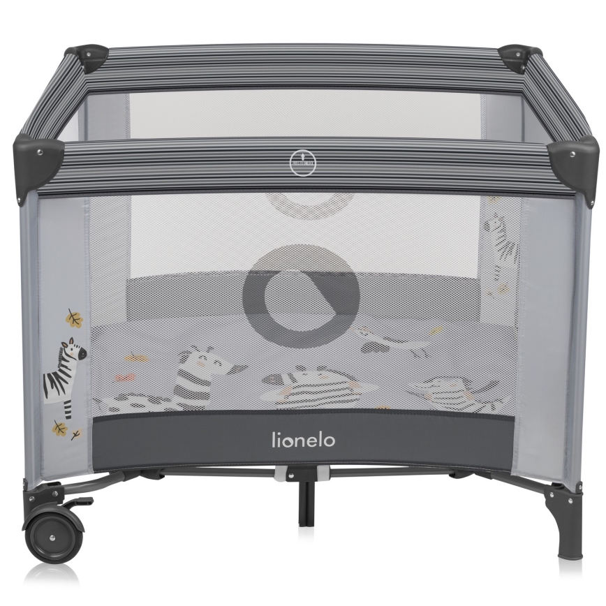 Lionelo - Recinto gioco BONNIE Grey Stone