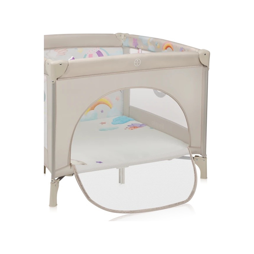 Lionelo - Recinto gioco MILLE PLUS Grigio Beige