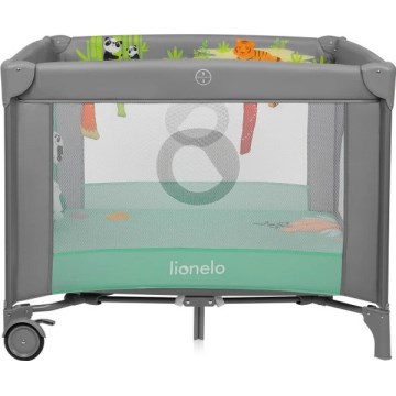Lionelo - Recinto gioco MILLE PLUS Grigio/Verde