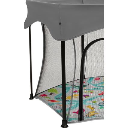 Lionelo - Recinto gioco ROEL PLUS Grigio Multicolore
